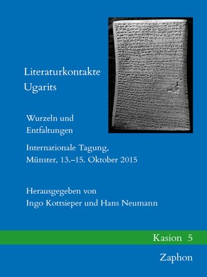 cover image of Literaturkontakte Ugarits